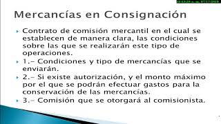 Mercancías en Consignación [upl. by Seitz13]