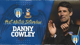 Interview  Danny Cowley Post Bradford [upl. by Aliuqat]