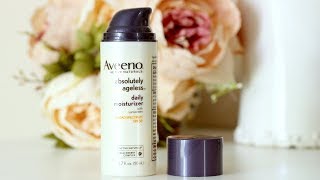 Aveeno Absolutely Ageless Daily Moisturizer With Sunscreen Broad Spectrum Spf 30 Review [upl. by Murray270]