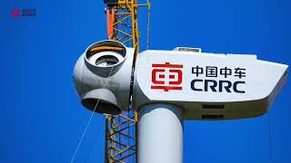 BolandCRRC WT2000 wind turbines intalled video [upl. by Inihor]