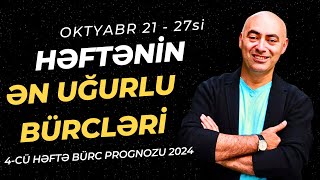 🔴2127 Oktyabrda Bəxti Gətirən Bürclər  Həftəlik Proqnoz  Oktyabr Proqnozu 2024 [upl. by Bocoj]