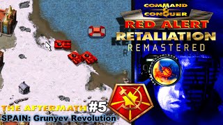 Red Alert Remastered  The Aftermath Soviets 5  Grunyev Revolution SPAIN  HARD [upl. by Laurena]