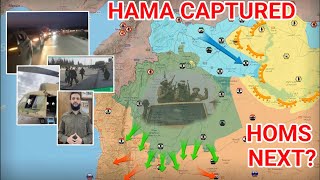 Rebels captured Hama and now prepare to go for Homs 5 December 2024 [upl. by Aenitsirhc]