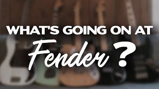 Whats Going on at Fender Dipped in Tone Podcast [upl. by Durkee]