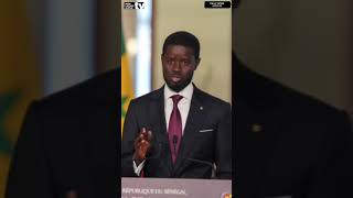 SENEGAL PRESIDENT DISSOLVES PARLIAMENT breakingnews news Senegal democracy africa faye [upl. by Nynnahs]