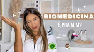 COMO SABER SE BIOMEDICINA É PRA MIM  salário  biomed x farmácia  áreas de atuação 👩🏽‍🔬🔬 [upl. by Yousuf690]