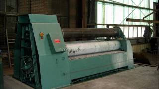 ROUNDO PS 42010 HYDRAULIC PLATE BENDING ROLL FOR SALE [upl. by Atnomed90]