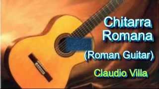 Chitarra Romana Roman Guitar  Claudio Villa Subt Italian amp English [upl. by Baptlsta]