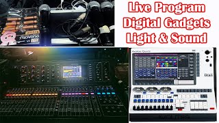 Live Program Digital Gadgets Light amp Sound [upl. by Sibylla]