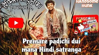 A struggling love birds  Premare padichi dui mana satranga song odia song video love story 2024 [upl. by Steffy]