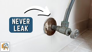 How to Replace a Water Shut Off Valve – Detailed Steps [upl. by Oiramat]