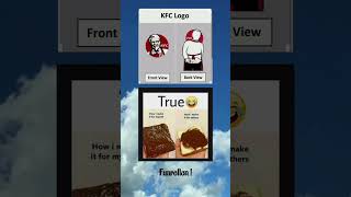 Kfc 🍟 Bread me 🍞😂 trending shorts memes [upl. by Ecnedac76]