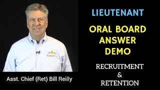 Police Lieutenant Assessment Questions – Recruitment and Retention [upl. by Ruy]