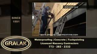 Windows amp Capstones Flashing InstallationTuckpointing Walls SealingChicago [upl. by Otilia]