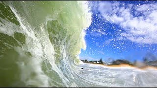 HUGE SHOREBREAK thatll make you find Jesus [upl. by Vocaay]