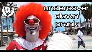 Undercover Clown Prank  SteveO [upl. by Noryv]