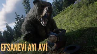 AVA ÇIKIYORUZ EFSANEVİ AYI  RED DEAD REDEMPTION 2 TÜRKÇE BÖLÜM 4 [upl. by Retxed392]