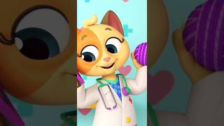 Cinq Petits Chatons shorts kids reels video music fivelittlekitten [upl. by Ij88]