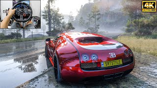 1470HP Bugatti Veyron  Forza Horizon 5  Logitech g29 gameplay [upl. by Aidin445]