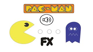 PacMan Sound Effects [upl. by Ardnalac]