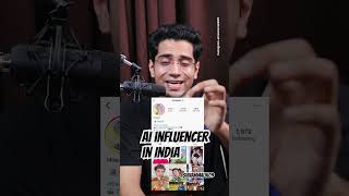 AI influencer in India shivammalikshorts [upl. by Ahsieyk]