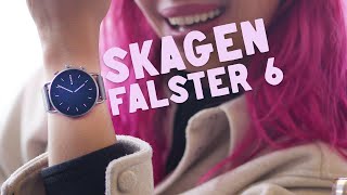 Skagen Falster Gen 6 unboxing  setup amp walkthrough [upl. by Nabila]