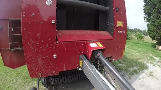 MF 2946 round baler review [upl. by Ericha887]