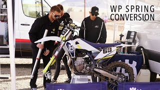 We Converted Our WP Air Forks to Spring  Track Tested [upl. by Nalad]