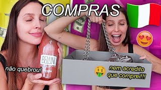 TODAS AS COMPRAS QUE FIZ NA VIAGEM PRA ITÁLIA  Julia Tedesco [upl. by Blakely]