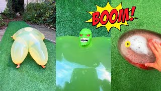 Inflating Toys with Water until they BLOW💥 HUGE [upl. by Pare]