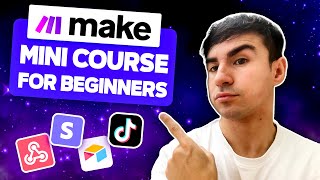 Makecom Integromat Complete Tutorial For Beginners 2024 Mini Course [upl. by Mafala]