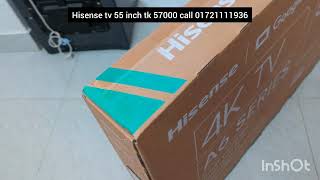 55 inch Hisense tv bd sell update [upl. by Nohsram966]