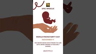 Today on WorldPrematurityDay we honor the strength and resilience of premature babies and their fa [upl. by Neffirg532]