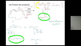 Organic Chemistry 2  Question of 12 amp 14 addition reaction to conjugated double bonds 2 [upl. by Iderf684]