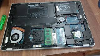 HP Folio 9480m upgradation I SSD Installation RAM Upgradation Battery Replacement Etc [upl. by Giess]