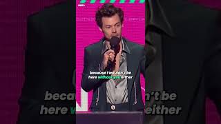 Harry Styles Thanks One Direction At The BRITs 🥰 [upl. by Nylidnarb774]