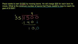 Dividing Whole Numbers and Applications 6 [upl. by Crandall]