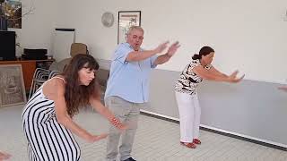 Atelier danser lâcher prise avec lExpression primitive animé par Gisele Baradel [upl. by Bahner]