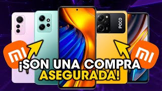 Los 5 GAMA MEDIA de Xiaomi más RECOMENDADOS de 2023 [upl. by Lemkul]