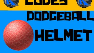 ROBLOX Dodgeball DODGEBALL HAT CODE 2015 [upl. by Aiepoissac]