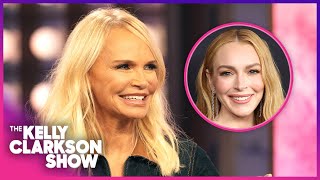 Kristin Chenoweth Talks Lindsay Lohan Christmas Movie Texas Wedding amp Return To Broadway [upl. by Margreta]