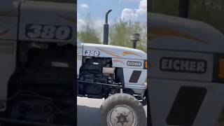 Eicher 380 tractor full speed on road [upl. by Roobbie]