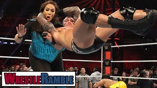 SHOCK Nia Jax Men’s Royal Rumble Entry WWE Royal Rumble 2019 Review  WrestleTalk’s WrestleRamble [upl. by Eiboh]