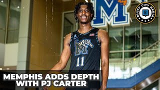 Memphis Basketball Adds Depth in PJ Carter On The Bluff Clip [upl. by Danella]