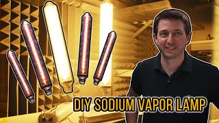 DIY Sodium Vapor Lamp LPS [upl. by Venice448]