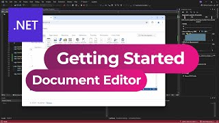 Getting Started Document Editor ASPNET Core C [upl. by Ayikur642]