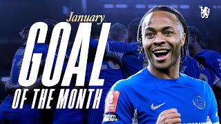 STERLING JAMES PALMER FISHEL amp MORE  Goal of the Month  January 2024  Chelsea FC 202324 [upl. by Kloster335]