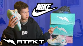 Nike RTFKT CryptoKicks IRL  Unboxing [upl. by Seymour]