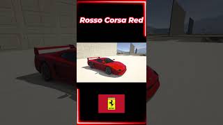 GTA Online Ferrari Red  Rosso Corsa Custom Crew Color [upl. by Esirahc]