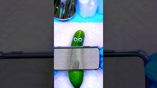 cucumber vs cute cucumber anime animeeditshortvideosmilanreactionshortsfeedcucumbersurgery [upl. by Iormina992]